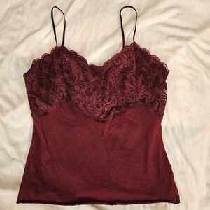 Eyeshadow Women’s Lace Cami Shelf Bra Juniors XL Y2k Camisole
